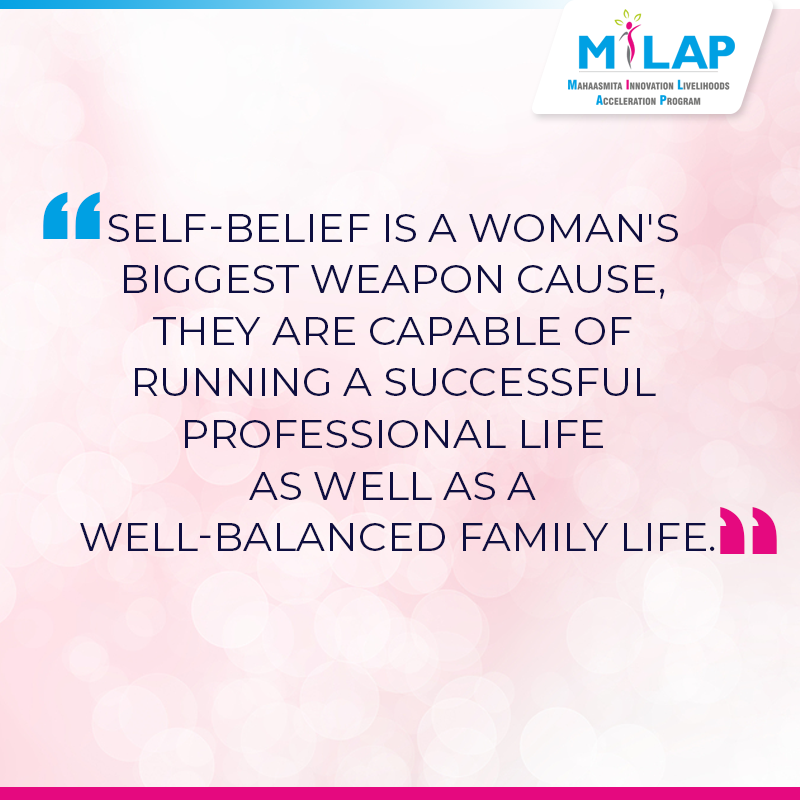 ProjectMilap's tweet photo. At MILAP, we help women become more than what they think they are capable of. We help ignite the passion in them. #ProjectMilap #WomenForWomen #Maharashtra #WomenEmpowerment #EmpoweringWomen https://t.co/IRuHMvvL3o