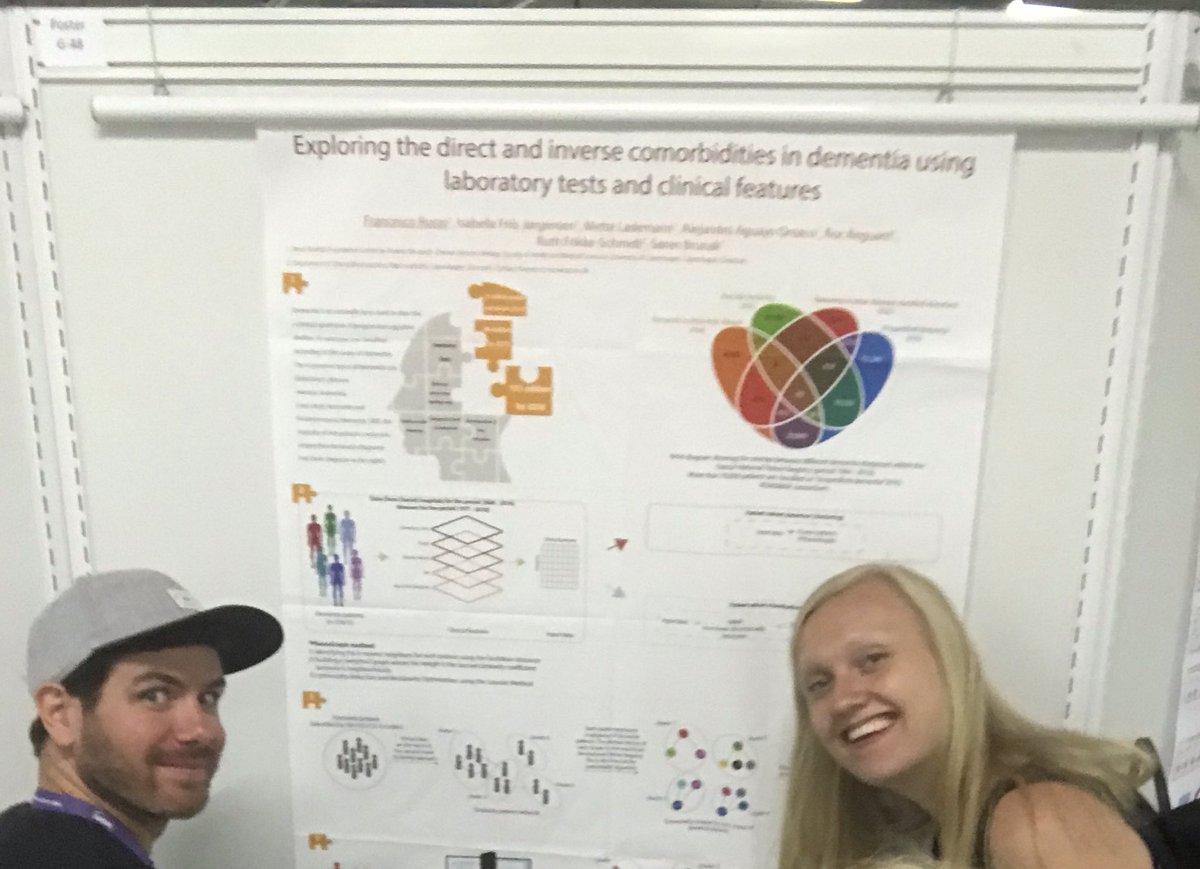 aaguoro's tweet photo. Wanna hear about stratification of dementia patients? @bioinfrusso can help you with that in G-48
#ISMBECCB2019 @TheBrunakLab https://t.co/nd9TSOJpeN