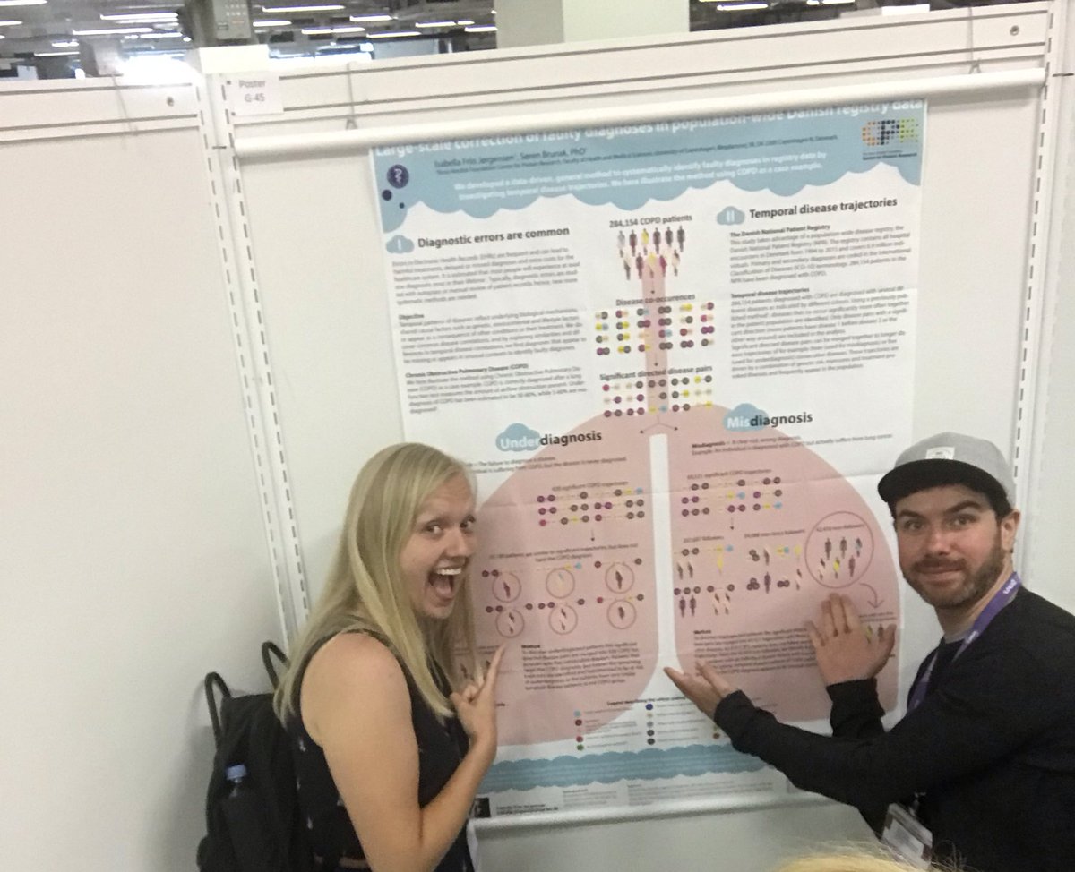 aaguoro's tweet photo. Are you interested in under- or mis-diagnosis? Go to G-45! @FriisIsabella will walk you through it! #ISMBECCB2019 @TheBrunakLab https://t.co/sieK9Gis3X