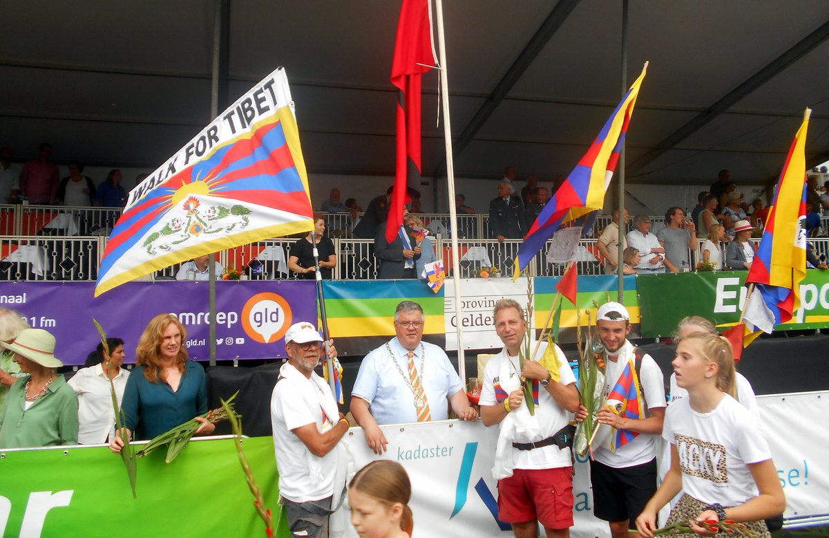 Walk_for_Tibet's tweet photo. Some pictures of the entry from last friday.
#WalkforTibet #Tibet #Vierdaagse #4daagse #Fourdaysmarches https://t.co/Ix1SLoCCio