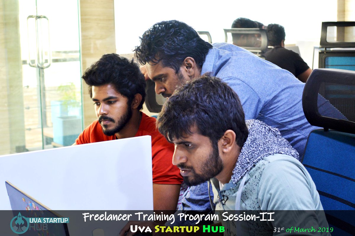 UvaStartupHub's tweet photo. The session II of the Online Freelancer Training Program (OFTP) of Uva Startup Hub (USH), was successfully conducted on Sunday the 31st of Mar 2019 at Insfra Technologies, Badulla. 
There were 28 trainees for the session. https://t.co/cScce7TKLy
