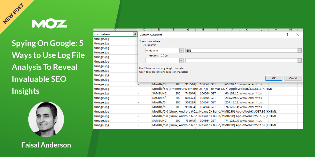 ranktrackerr's tweet photo. Spying On Google: 5 Ways to Use Log File Analysis To Reveal Invaluable SEO Insights https://t.co/Dqega04zY0 via @Moz https://t.co/bmGUkJsfuU