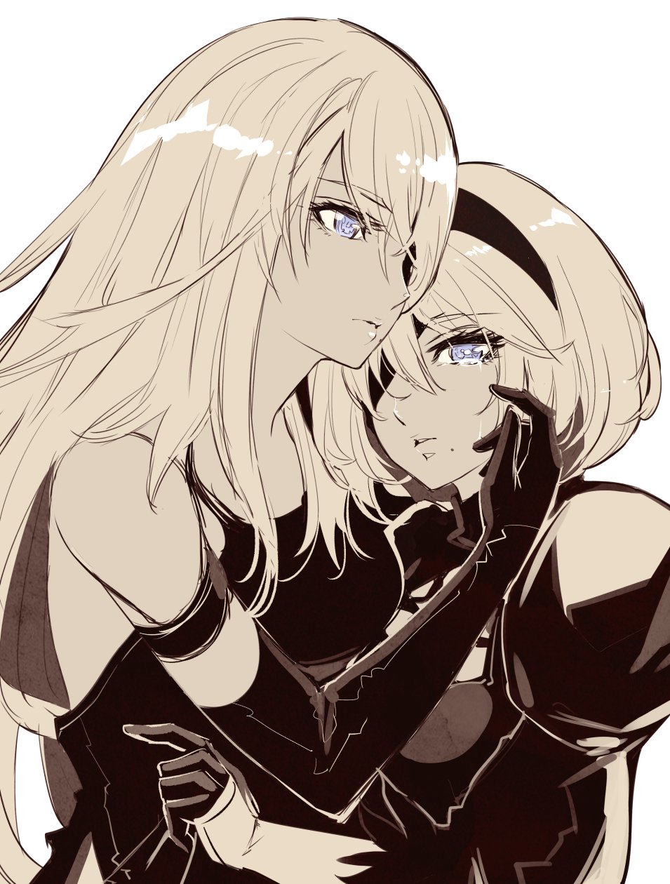 تويتر Hayadai على تويتر イラスト好きさんと繋がりたい 2b 2ｂの頭のヤツ塗ってなかった T Co Hbcufay3fz