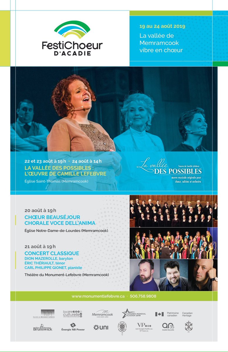 SCVM_MEMRAMCOOK's tweet image. Un grand évènement qui s'en vient à Memramcook!