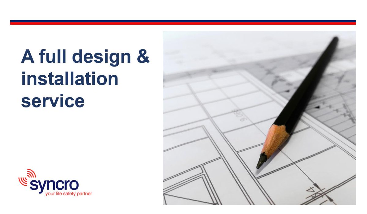 Syncro offers a full design and installation service on the full range of life safety and security systems – from any manufacturer on the market. #Fire #Security