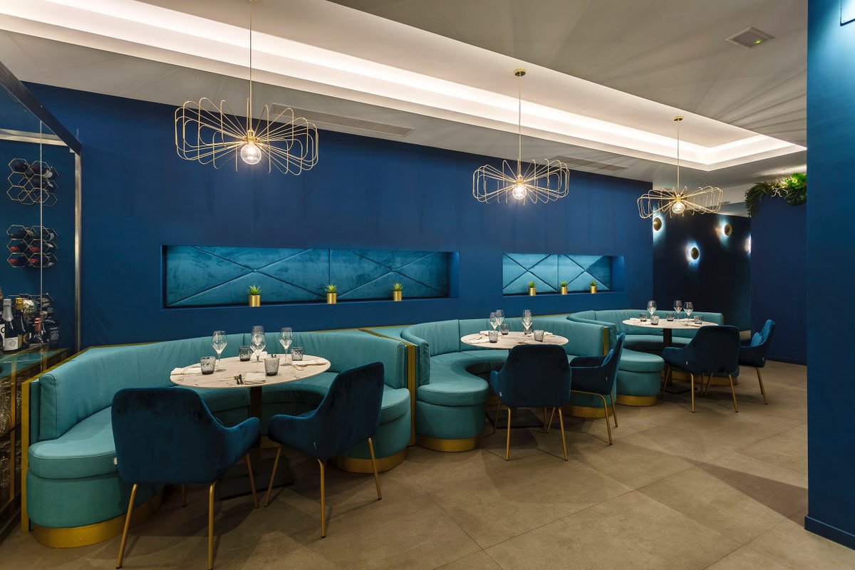 Our Signature armchair at <a href="/EscenaValencia/">Escena Valencia</a> restaurant. 
WE DRESS PLACES.

#Project by <a href="/PeanutDesignStu/">Peanut Design Studio</a> and <a href="/0grados/">CEROGRADOS</a>
#Photo by Noel Arraiz
#Design by Alegre Design

#wedressplaces #furnituredesign #restaurant #interiorproject #blascoandvila