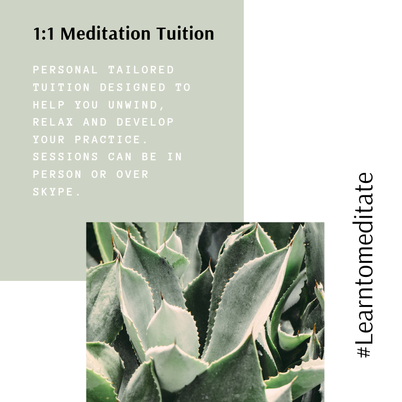 Did you know that I offer 1:1 #Meditation tuition? #LearntoMeditate