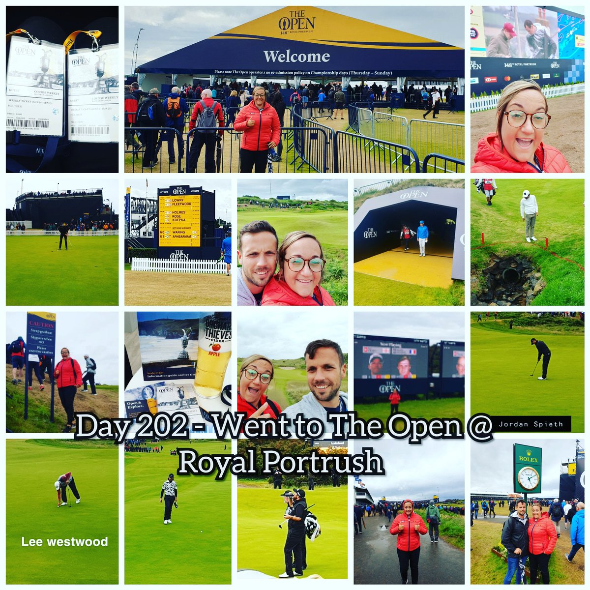 ChloeClarke01's tweet photo. Day 202 - Went to The Open @ Royal Portrush #Ihavenever365challenge #epilepsyaction #theopen #148thopen #golf #royalportrush #par #birdie #four #bogey #shanelowry #tommyfleetwood @epilepsyaction @fedex @clarkedecoratearmagh 
https://t.co/D4zrSlg29Q https://t.co/CnIeu0YoSP