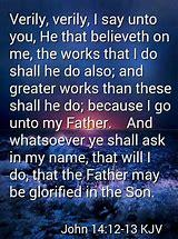 Rev_Terry_Moore's tweet photo. [John14:12]Verily I say, They that believe on me, the works that I do shall they do also &amp; greater works than these shall they do because I go to my Father. [Acts10:38]God anointed Jesus with the Holy Spirit &amp; power: who went about doing good &amp; healing all oppressed of devil https://t.co/FGoXLf7nky