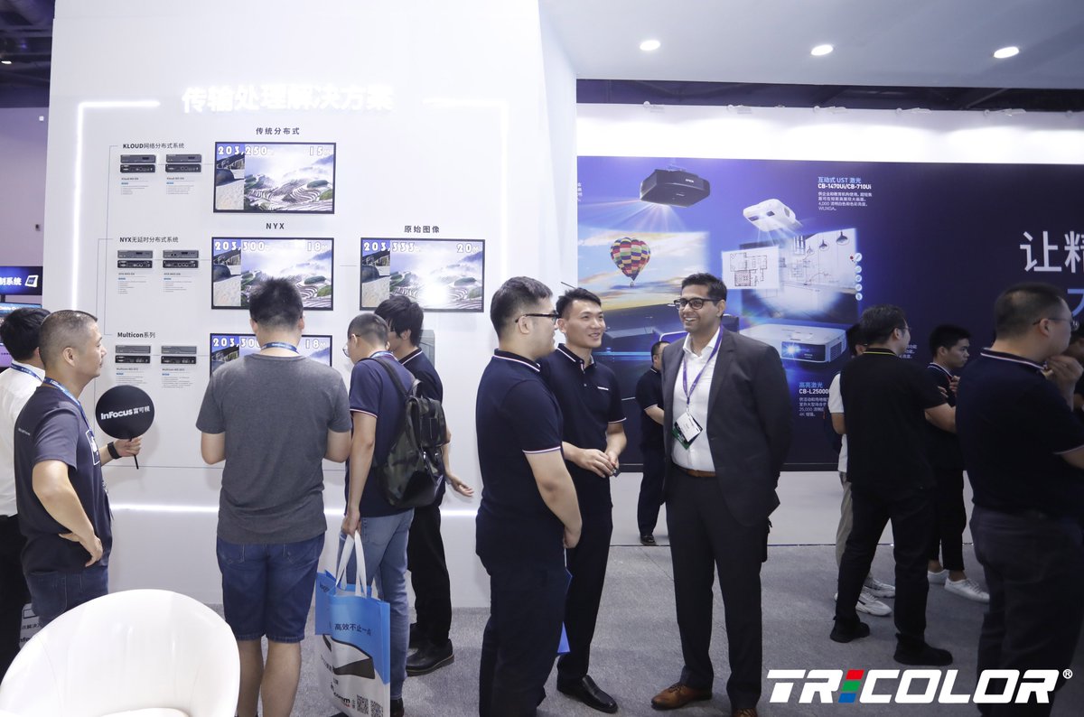 TricolorTech's tweet image. We have proudly concluded the exhibition with the highest numbers of customer&apos;s positive feedback in the controller arena. It is always our pleasure to serve our customers with the highest levels of professionalism.#ProAV #Infocomm #MatrixSwitcher #videowallprocessor #4K60