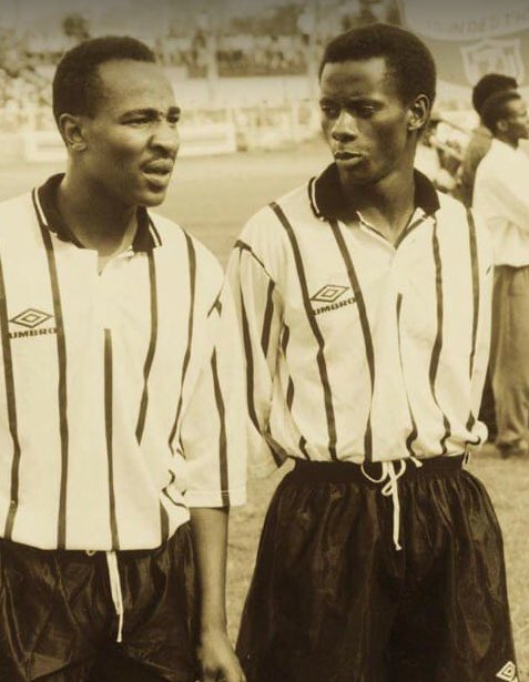 UP_THE_BUCS's tweet photo. Orlando Pirates Football Club is more than just a football club. It’s lifestyle brand that is rich with history and heritage. This jersey is also a celebration to our league winning legends that have donned the black and white!! #UptheBucs #OnceAlways @adidasZA #Retro1994 https://t.co/fEg5nlcflj