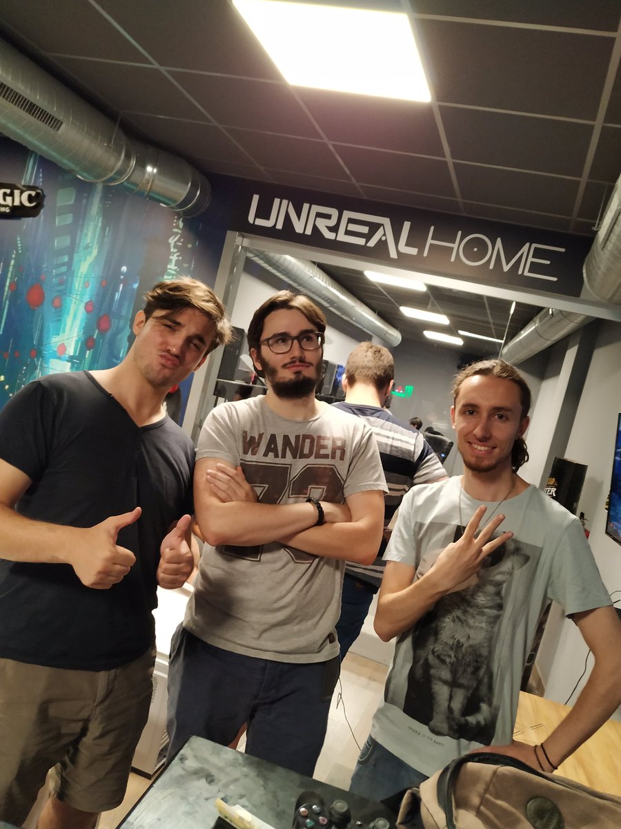 Unreal_Zone's tweet photo. Ganadores del #torneo #Tekken7 21 de Julio en #UnrealZone
🥇 Antonio 🥈 Erik 🥉JHacks

Cada vez somos más jugando en el Dojo! Únete a nosotros.

Entrena, haz amigos y compite!
@UnrealFightClub https://t.co/wClDkPv1pv