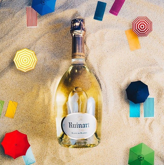 Ruinart à la la plage 🏖 ift.tt/2YcOSWP