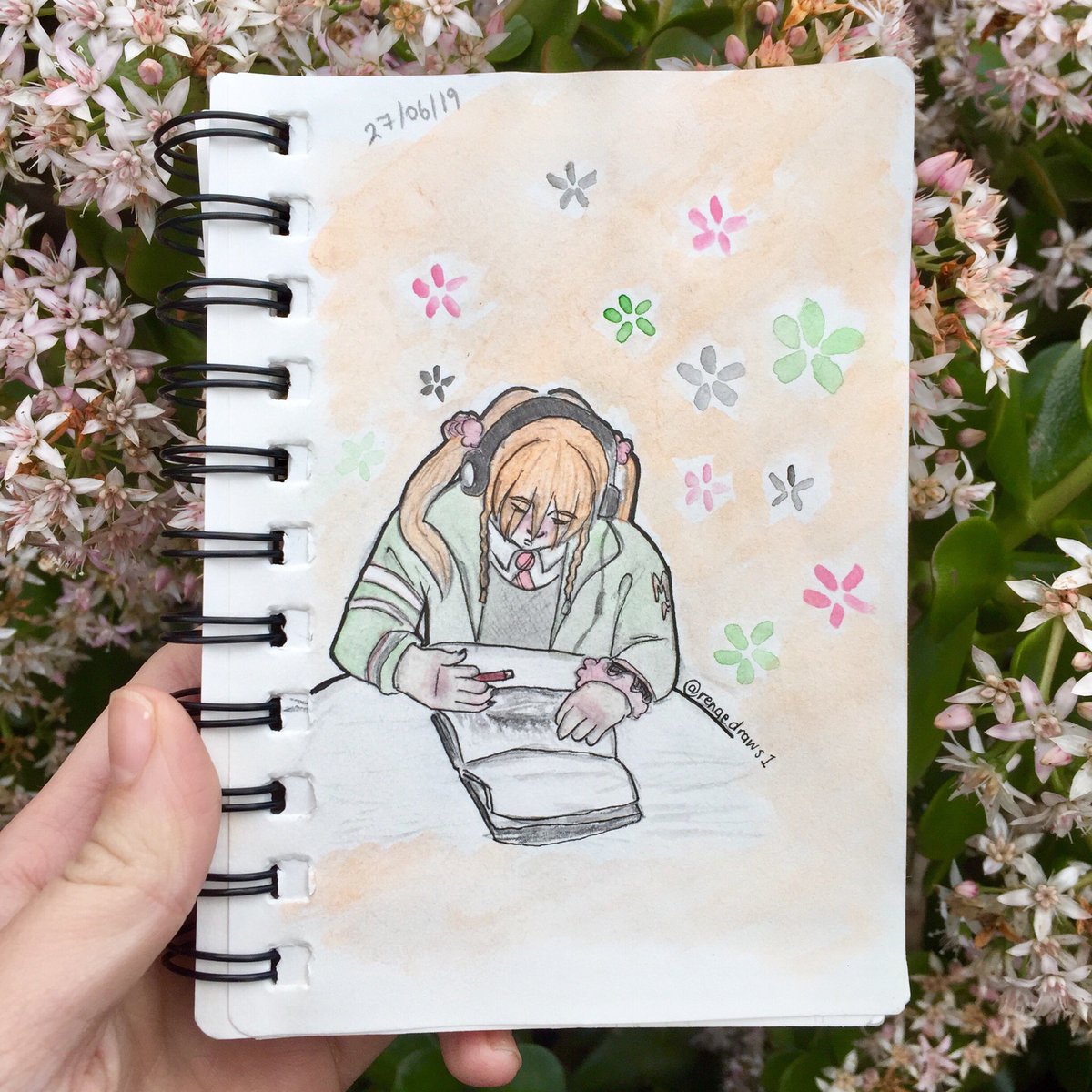 renaedraws1's tweet photo. Study period ~ ✨ https://t.co/kupkBV7iUZ