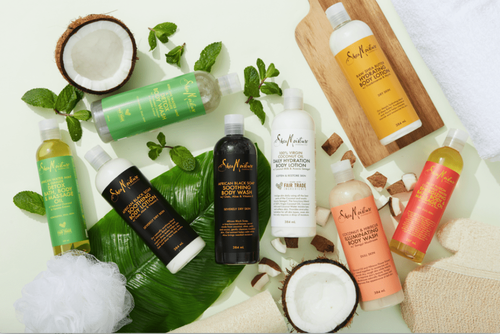 Blackhairmags's tweet photo. Summer Skin IS HERE! @SheaMoistureUK Bath &amp; Body Collection! https://t.co/xrfiOVTdcS https://t.co/lAk7ogYmwg