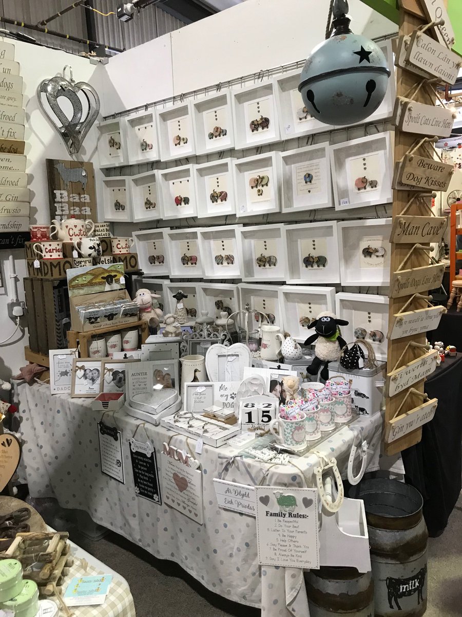 Shabby_Chicks's tweet image. All set up and ready to go in the 100th Royal Welsh Show