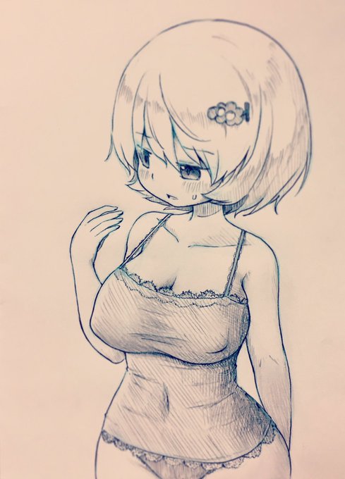 暑い時は軽率に下着を描くんだよ!! 