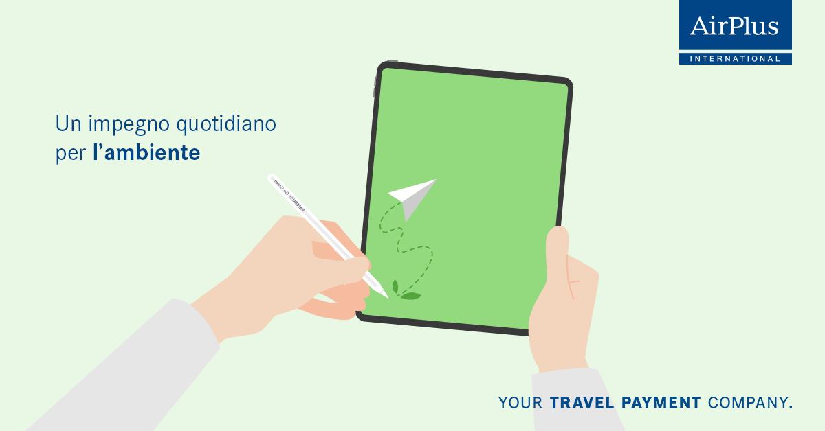 Continua la nostra mission: rendicontazione paperless e sostenibilità dei business!
Con i nostri servizi riduci l'impronta di carbonio e contribuisci alla tutela del pianeta.

Scopri di più sul nostro impegno per l'ambiente. 
➡️ bit.ly/AirPlus_Sosten…

#green #digitalpayment