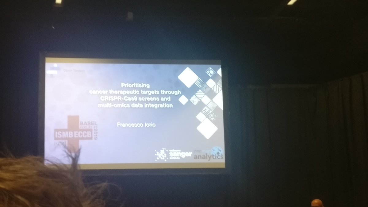 #TransMed COSI session
Francesco Iorio (@Francesco_i0ri0) with prioritizing cancer therapeutic target through Francesco_i0ri0 screens and multiomics data integration
#ISMBECCB