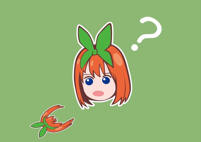 五姉妹ネット🌟五等分の花嫁さんがTwitterに投稿した中野四葉(五等分の花嫁)のイラスト。
