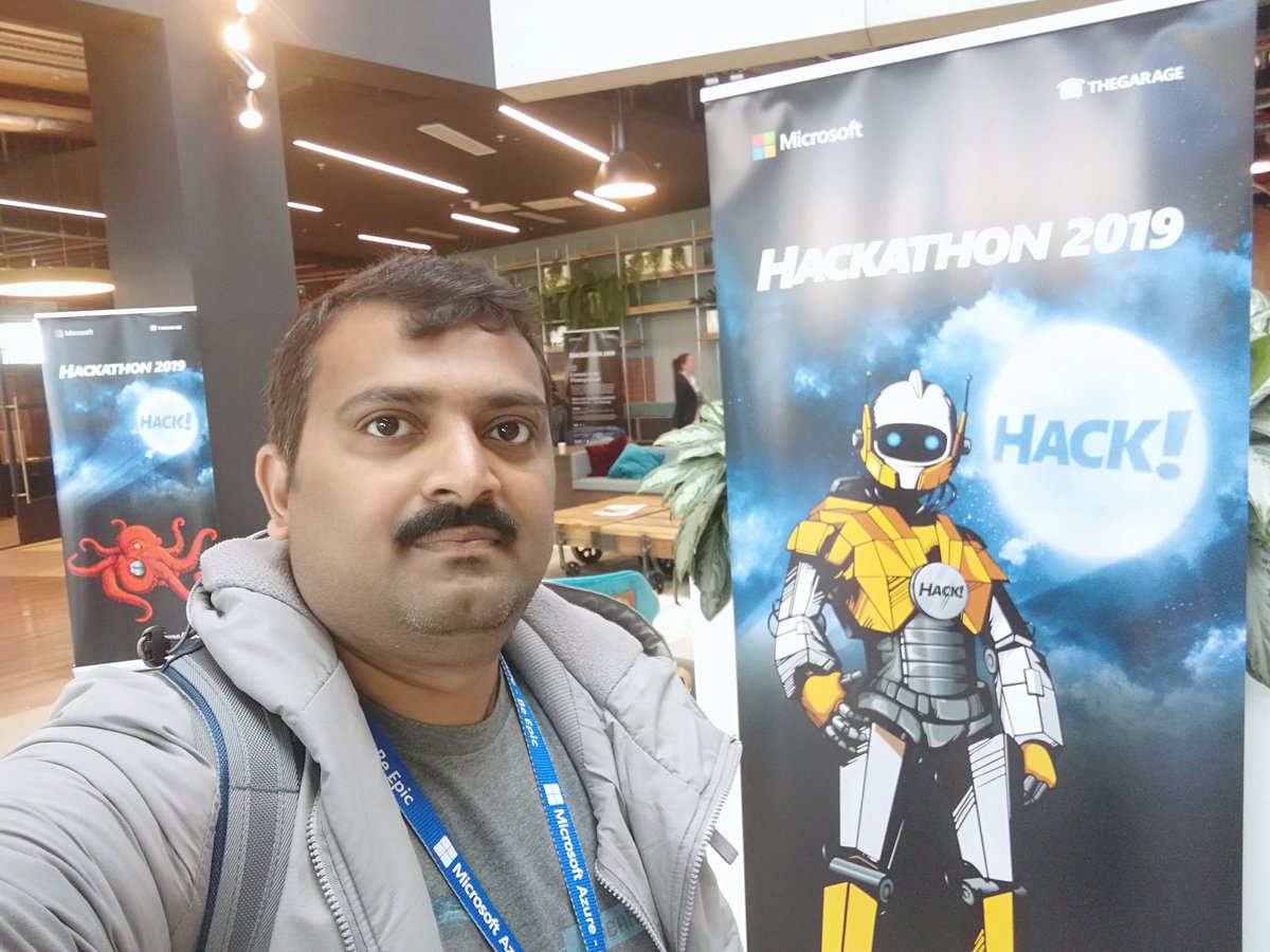 nithinmohantk's tweet photo. Joining Global Hackathon 2019 @ Microsoft One Place, Dublin #Hacking #partnerhack #microsofthack @Pramerica_Ire @Microsoftirl https://t.co/WWkQ12JRuy