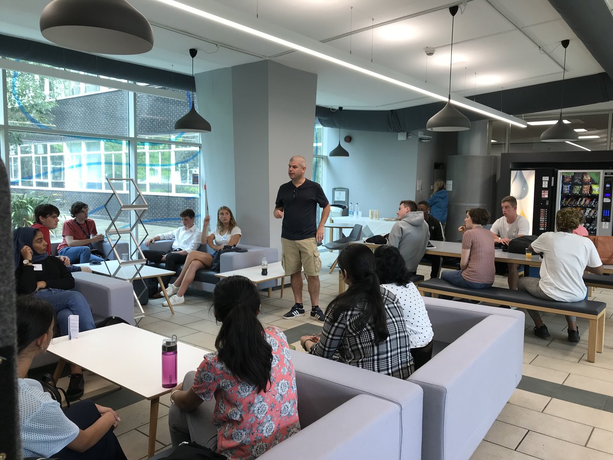 IMIBirmingham's tweet photo. Welcome IMI Summer School students - an exciting week of Microbiology lies ahead #imisummer19 https://t.co/J38UCWnUAb