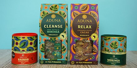 greenjinnapp's tweet photo. 🎉 GIVEAWAY 🎉 Bag a bunch of Africa-inspired health food 🎊 Win a month’s supply of Aduna, nutritious health foods  To enter:

1) Follow @greenjinn @AdunaWorld 2) Like &amp; RT to win 😋

Good luck! Ends 28/07
https://t.co/dlCUkWXepT

Try Aduna for 50% on the GreenJinn App this week https://t.co/FPKgIZnxi3