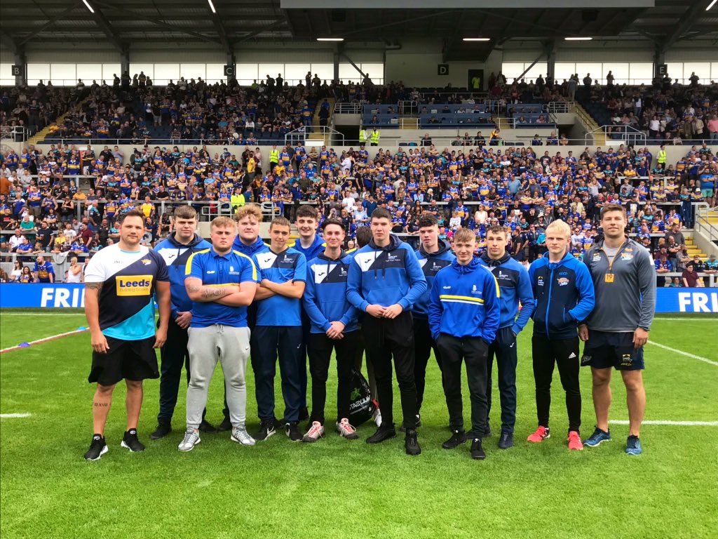 It was great to see the title-winning <a href="/LCCSport/">LCC Sport</a> Rugby League team enjoying their visit to the Rhinos game yesterday! 🏆👏

If you’d like to be part of the Cat 3 side next year, then make sure you come to our Open Trials on Tuesday 27th August!

SIGN UP ➡️ tinyurl.com/yx9usttc