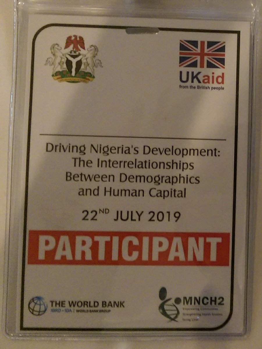 One of the pillars of Nigeria's Economic Growth Recovery Plan is investing in our people and some of the channels of achieving this is improving the quality of Health care delivery by revitalizing the PHC system and capacity building of staff.#DrivingNigeriasDevelopment
