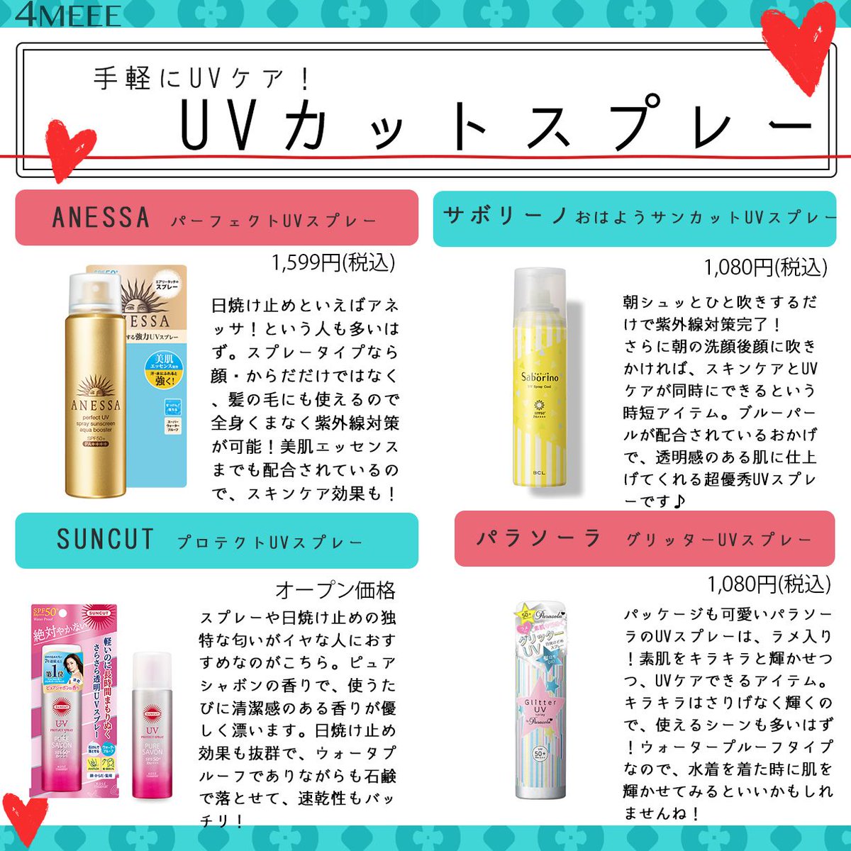 Uvカットスプレー