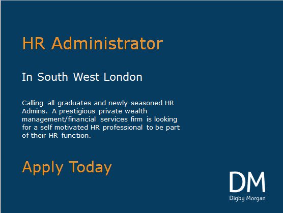 Digby Morgan Jobs tweet media