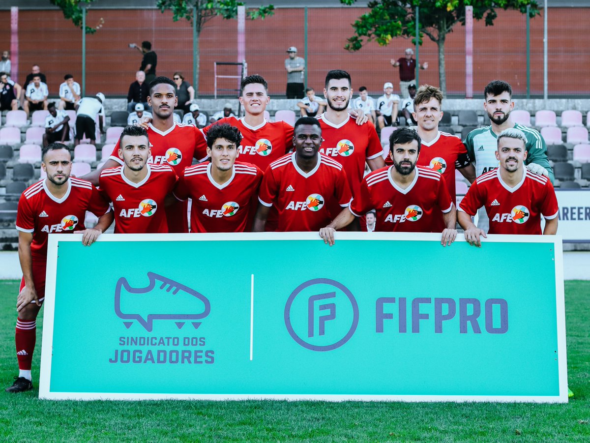 sjpf_pt's tweet photo. #FIFProTournament @FIFPro 

For the player, for the football ⚽

Thanks, @afefutbol, @safp_org, @spelersvakbond https://t.co/OkUh8tynva