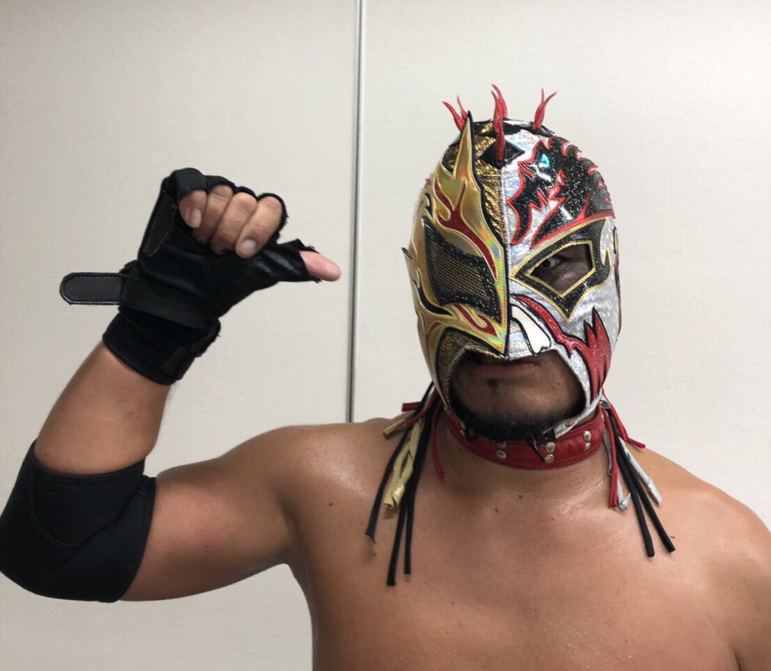 完売】 問題龍 実使用マスク 値下げ致しました。 - 格闘技/プロレス