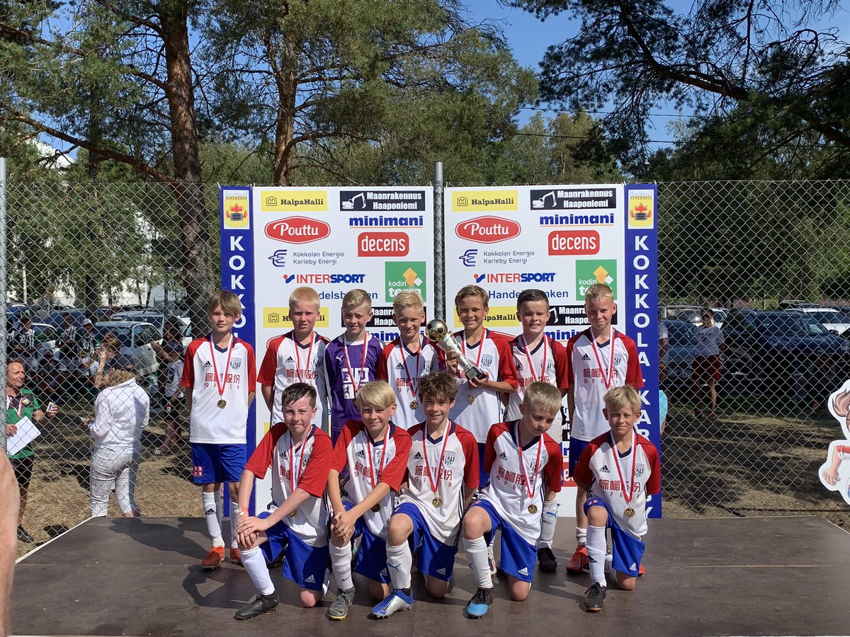 FdsSoccer's tweet photo. Excellent week in Finland with 4 teams lifting the Trophy in their finals. Our summer soccer schools start tommorow book now to avoid missing out on a day of football fun #soccerschool #kokkolacup #fun #opportunities https://t.co/sc45GiRozx