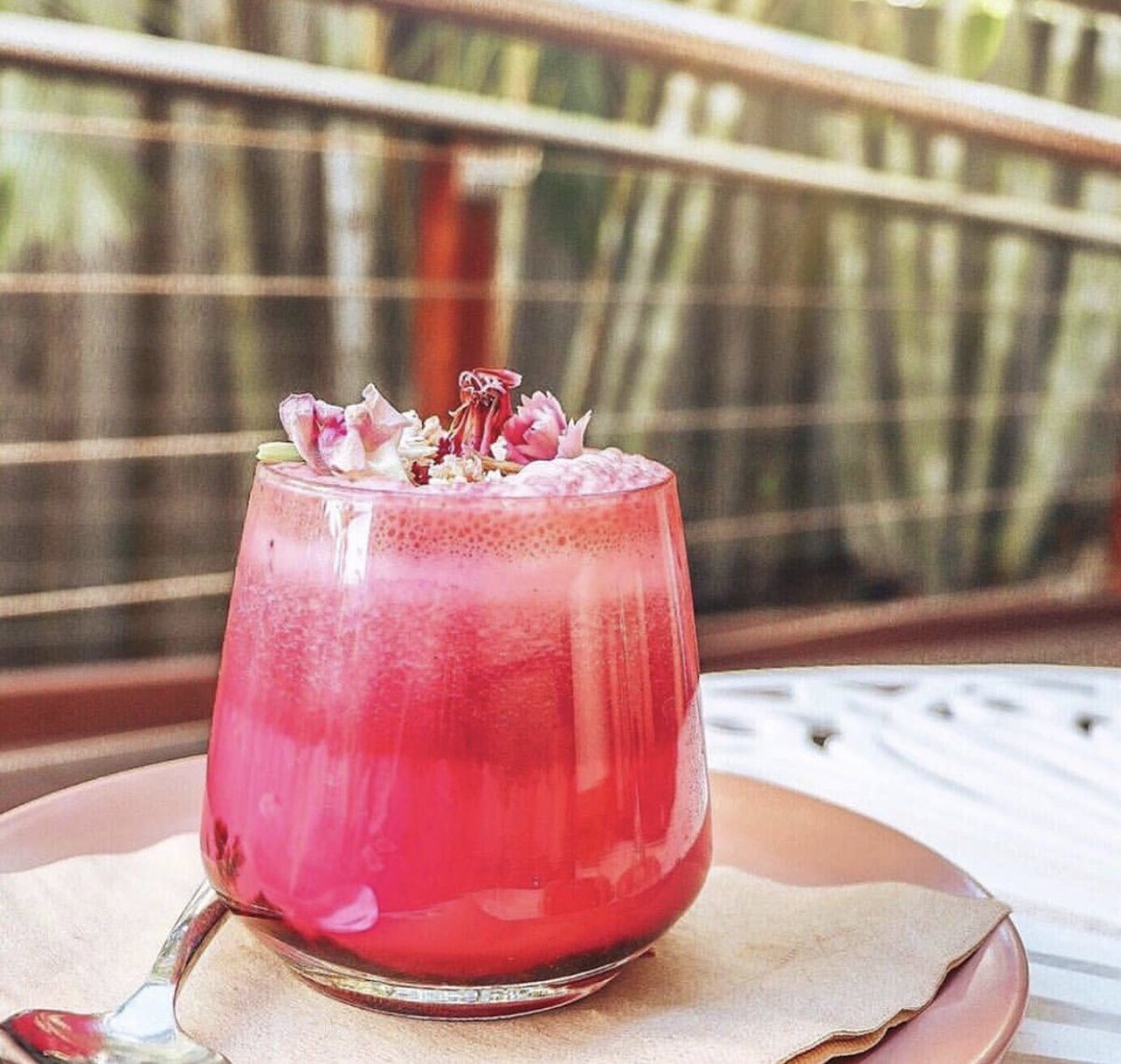 Beetroot latte goodness 
simarablends.com