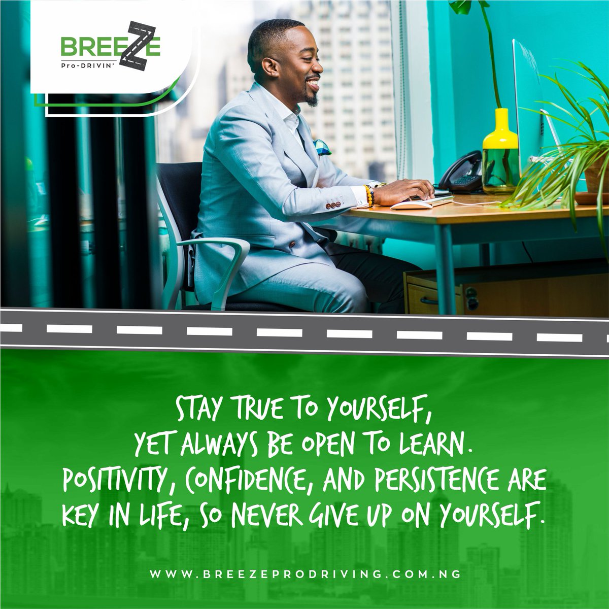BreezeproDrivin's tweet photo. Never give up on your dreams, have confidence and take action
Contact: 08112260302 or visit https://t.co/7LIMiw1Z77
#Monday #MondayMotivation #Positivity #Open #Comfidence #Persistence #Life #NeverGiveUp #Driving #Road #Roadtrip #Safety #BreezeProDriving #Africa #Nigeria https://t.co/ZtXdGYyRwR
