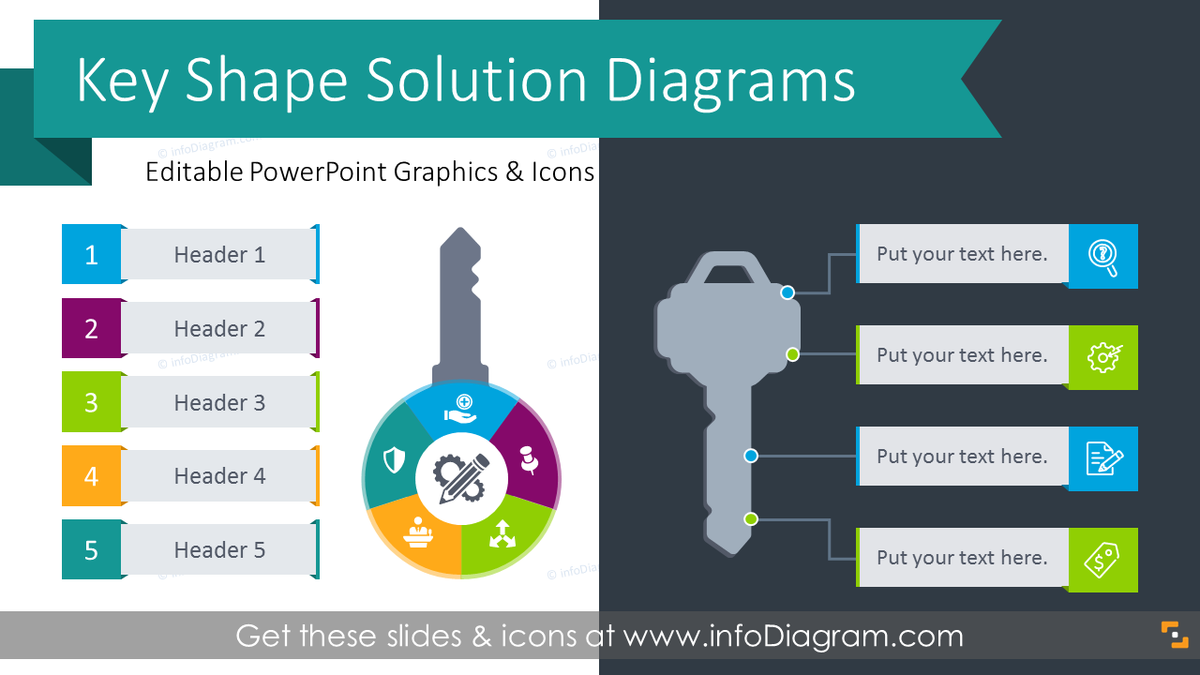 infodiagram's tweet photo. Key Shape Solution Diagrams
We created a set of vector graphics that will help you showcase #key #facts lists, #ideas and other business topics. Our #keys #graphics are easy to use and edit so you can adapt them to your needs in seconds.
#ppt #PowerPoint 
https://t.co/JAtMq6ey1c https://t.co/1bPAKNKNCS