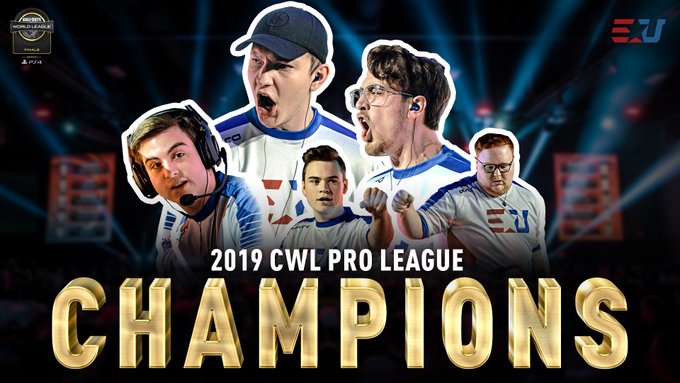 ¡CAMPEONES 2019 CWL Pro League! Enhorabuena <a href="/eUnited/">eUnited</a> 🤗