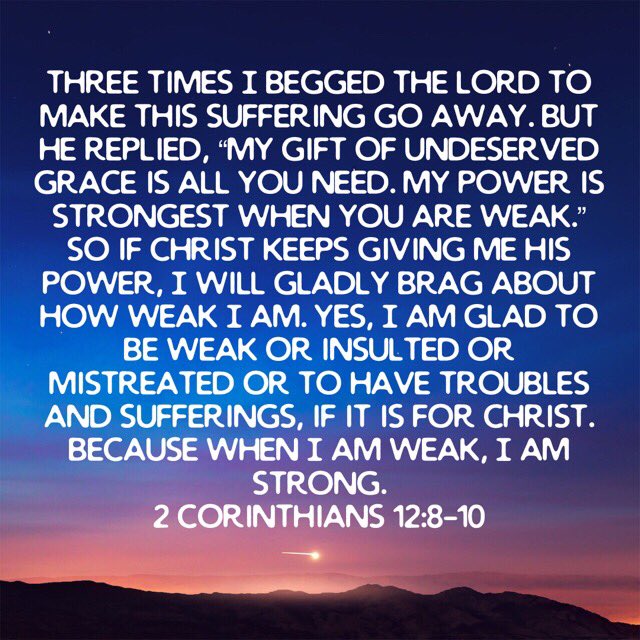 Undeserved grace is al you need.....