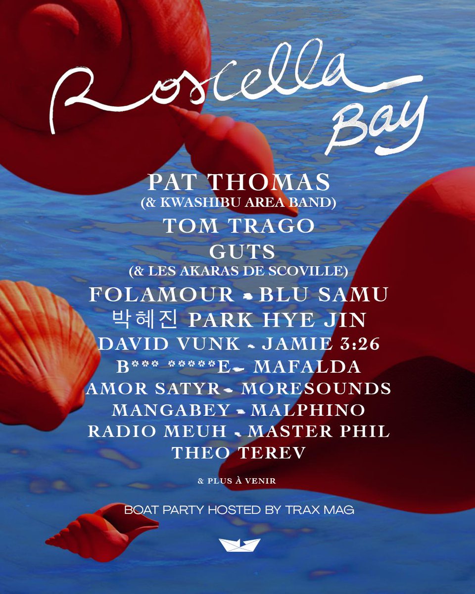 RoscellaBay's tweet photo. 🐚 Les 16 premiers noms de #RoscellaBay2019 🐚
Rendez-vous du 20 au 22 Septembre, pour 3 jours de fête au bord de l'eau, à La Rochelle.
Infos &amp; billets sur : https://t.co/8AKqsrlSe4 https://t.co/8IOFLkErpi