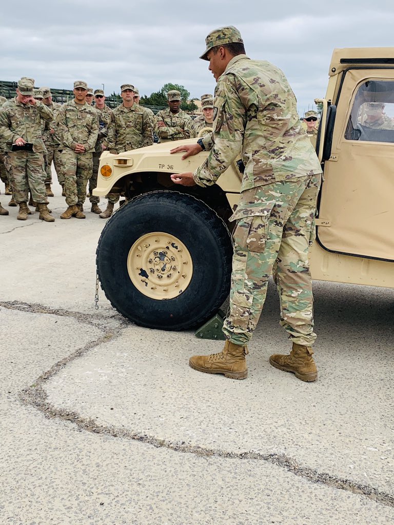 2_4FA's tweet photo. #DeepAttack’s LPD’s this week covered vehicle PMCS, seatbelt serviceability and distracted driving prevention. The maintenance LPD was taught by two of our CTLT Cadets; CDT Davis and CDT Varner from USMA. #Maintenance #Safety #NoStepBackward #ToughAsDiamonds #MotorPoolMonday https://t.co/VfV0MEILJX