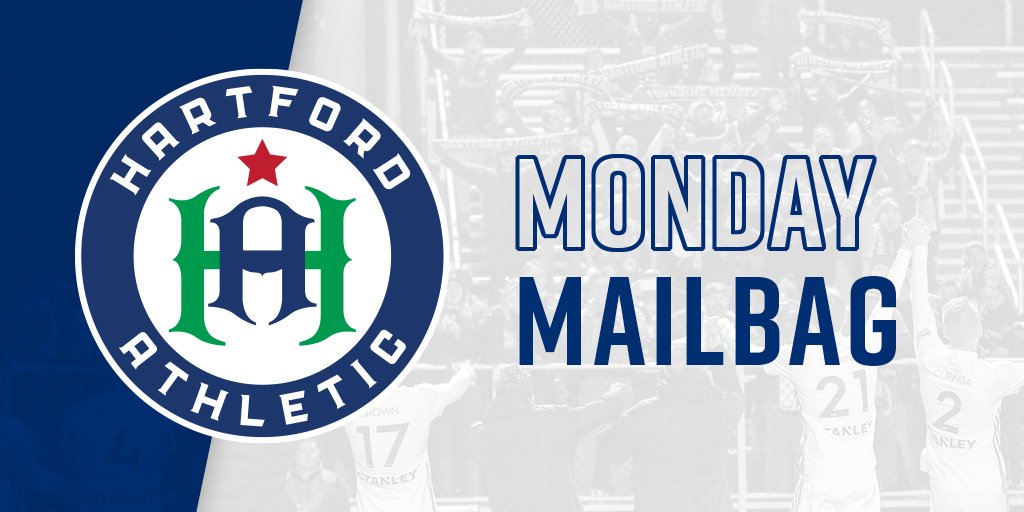 Got a question for us? Coach Nielsen? Your favorite player? Reply here or go to hartfordathletic.com/mailbag and you could be in this week's edition of the mailbag!