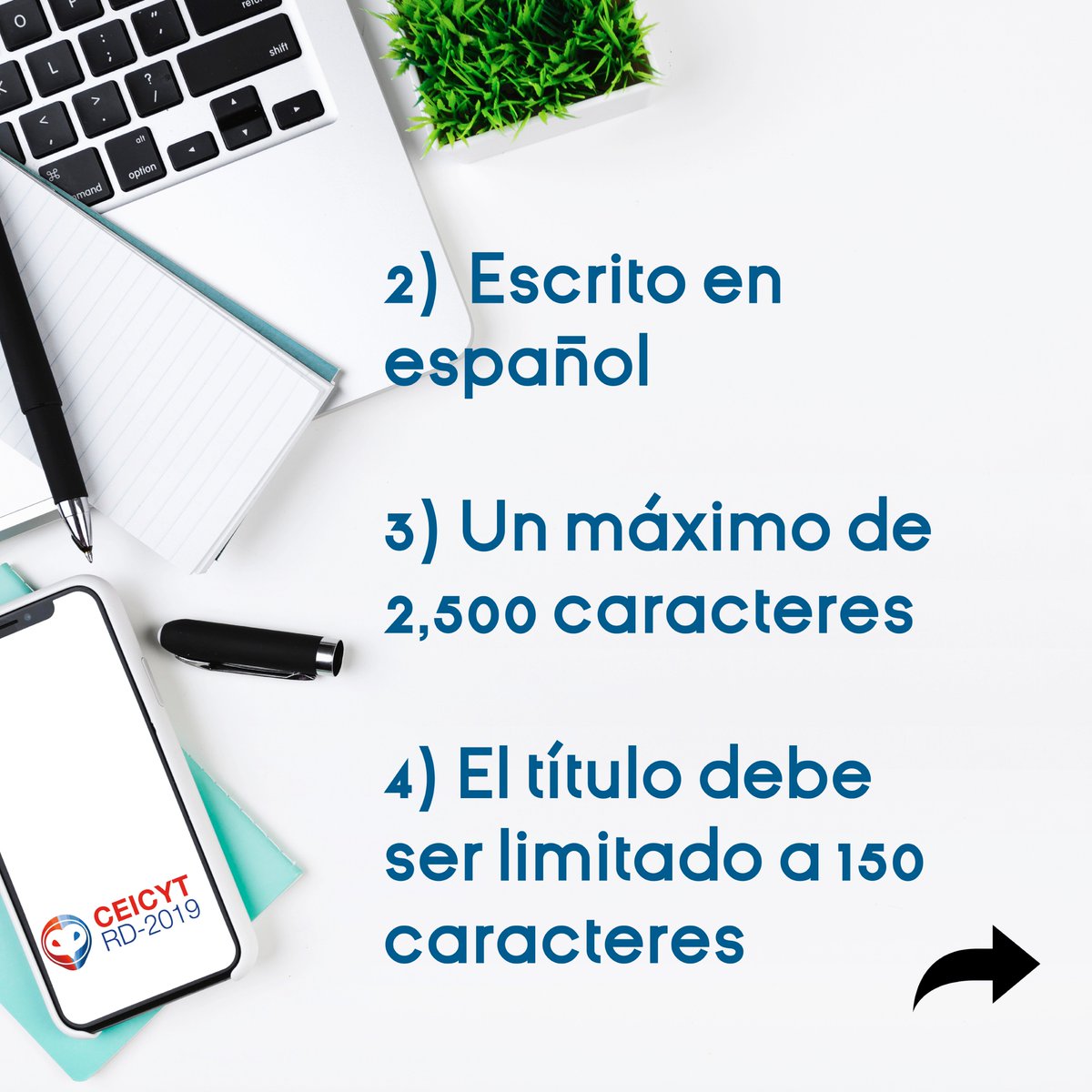 CEICYT's tweet photo. Brevemente te explicamos cómo presentar tu resumen al momento de someter tu trabajo. Si tienes duda, visita https://t.co/pG7PYeNzDO o escríbenos  #CEICYTRD2019 #MESCYT #investigacióncientífica #investigaciónestudiantil https://t.co/KlYcR9wqB3