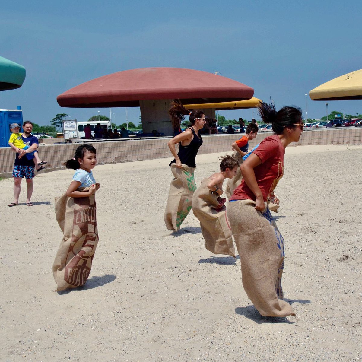 This past Friday was our annual Beach Day, which meant lots of food, games, and sunshine. Here’s to the rest of the summer! ☀️#LivingaFullLife