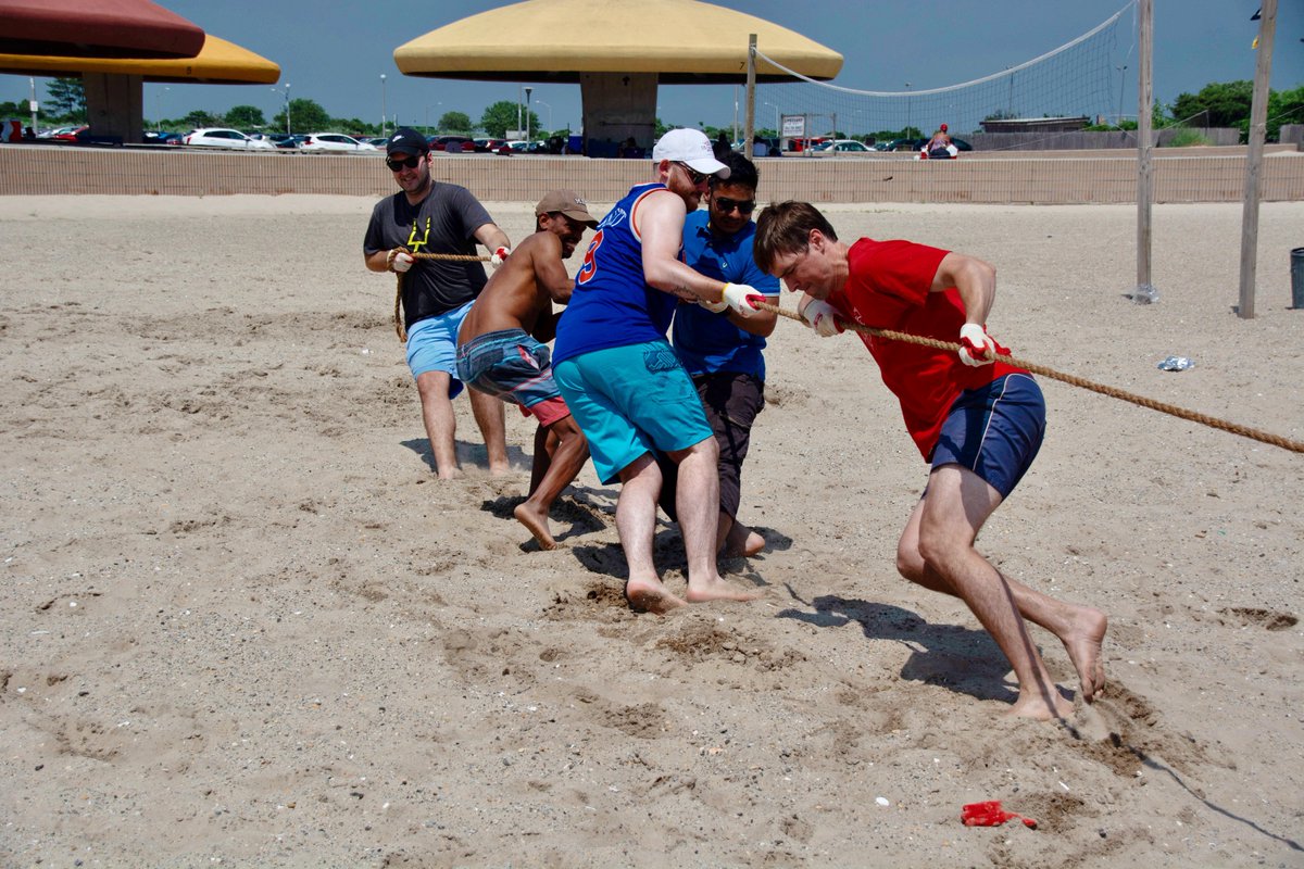 Arkadium's tweet photo. This past Friday was our annual Beach Day, which meant lots of food, games, and sunshine. Here’s to the rest of the summer! ☀️#LivingaFullLife https://t.co/05ArfqIwl8