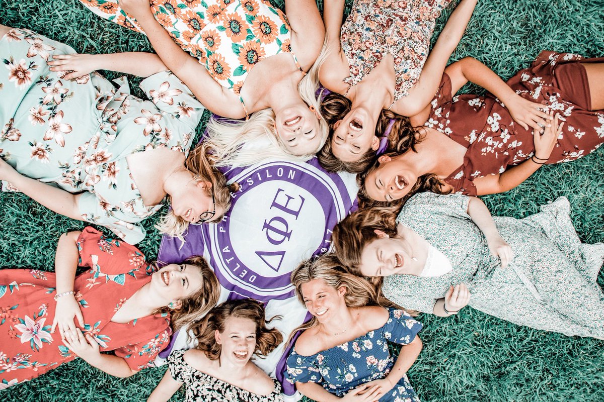 We couldn’t have asked for a better weekend to reconnect with our sisters! We spent the weekend prepping for recruitment and having a killer photoshoot 🤩💜 DPhiE is soo ready for recruitment this fall, are you? #goGreek 🦄