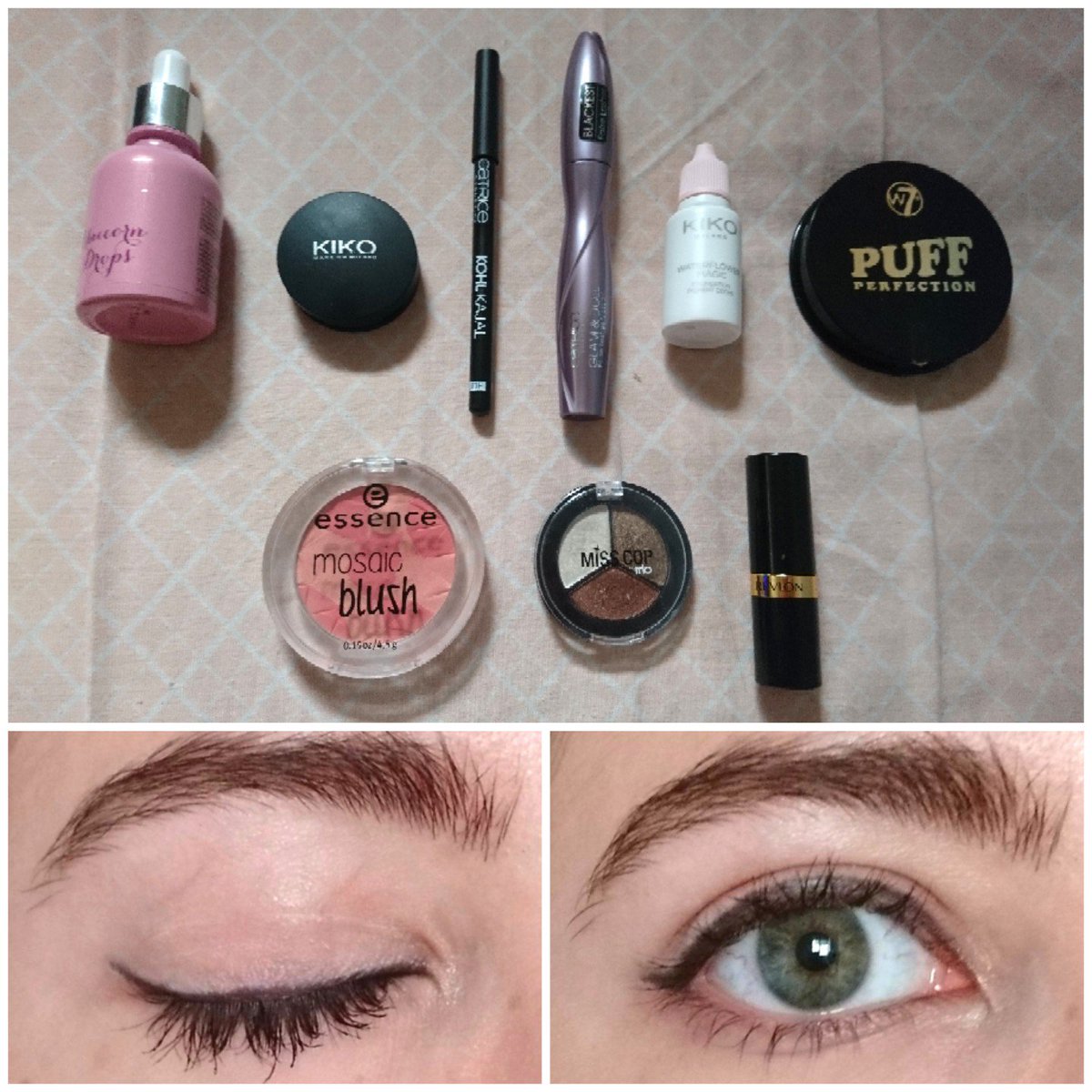 Diana_Diix's tweet photo. Maquillaje de día con iluminador ✨ #makeup #maquillajededia #iluminador #eyeliner #w7 #misscop #essence #catrice https://t.co/UPkFSebKjb