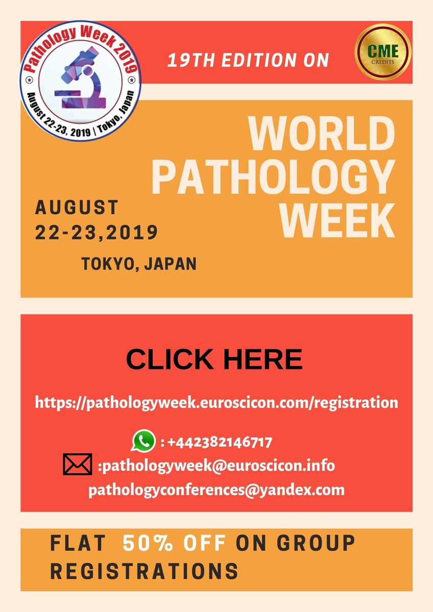 PathologyWeek19's tweet photo. Visit: https://t.co/G05cxhoA1K
#Theme: Path to Future of Pathology
#pathology #pathologist #cliniicalpathology  #doctors #cellularpath #pathologyassociation #laboratorymedicine #pathologist #medicine #autopsypath #dermatopath #immunopath #nephropath #surgery #telepathology https://t.co/PMr56f0k3v