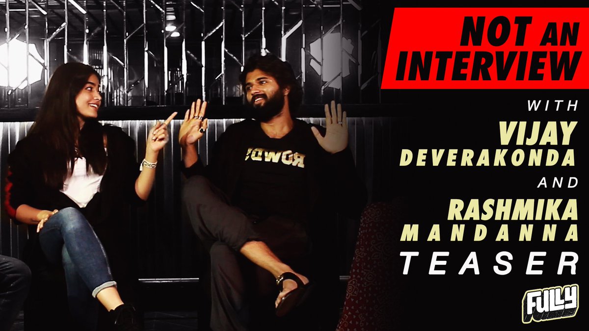 fullyfilmy_offl's tweet photo. The wait is finally over!! Video out tomm! Check out our Teaser now..
https://t.co/ojbBz6eZiG
#Fully #fullyfilmy #VijayDeverakonda
#RashmikaMandanna
#notaninterview
#DearComrade
@TheDeverakonda
@iamRashmika
@kishen_das @swethavpillai https://t.co/MtxJ9zxT28