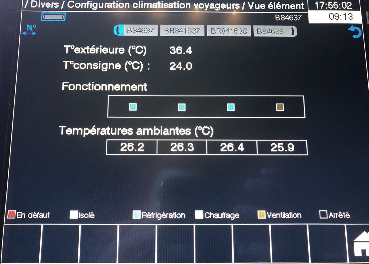 anthoavgn's tweet photo. Direction #MoulinsSurAllier avec le #TER874122 au départ de #Viclecomte à 18h04 🚂 La clim est en route et opérationnelle ❄️👌 Bon voyage sur @SNCFTERAURA https://t.co/fHBXovP572